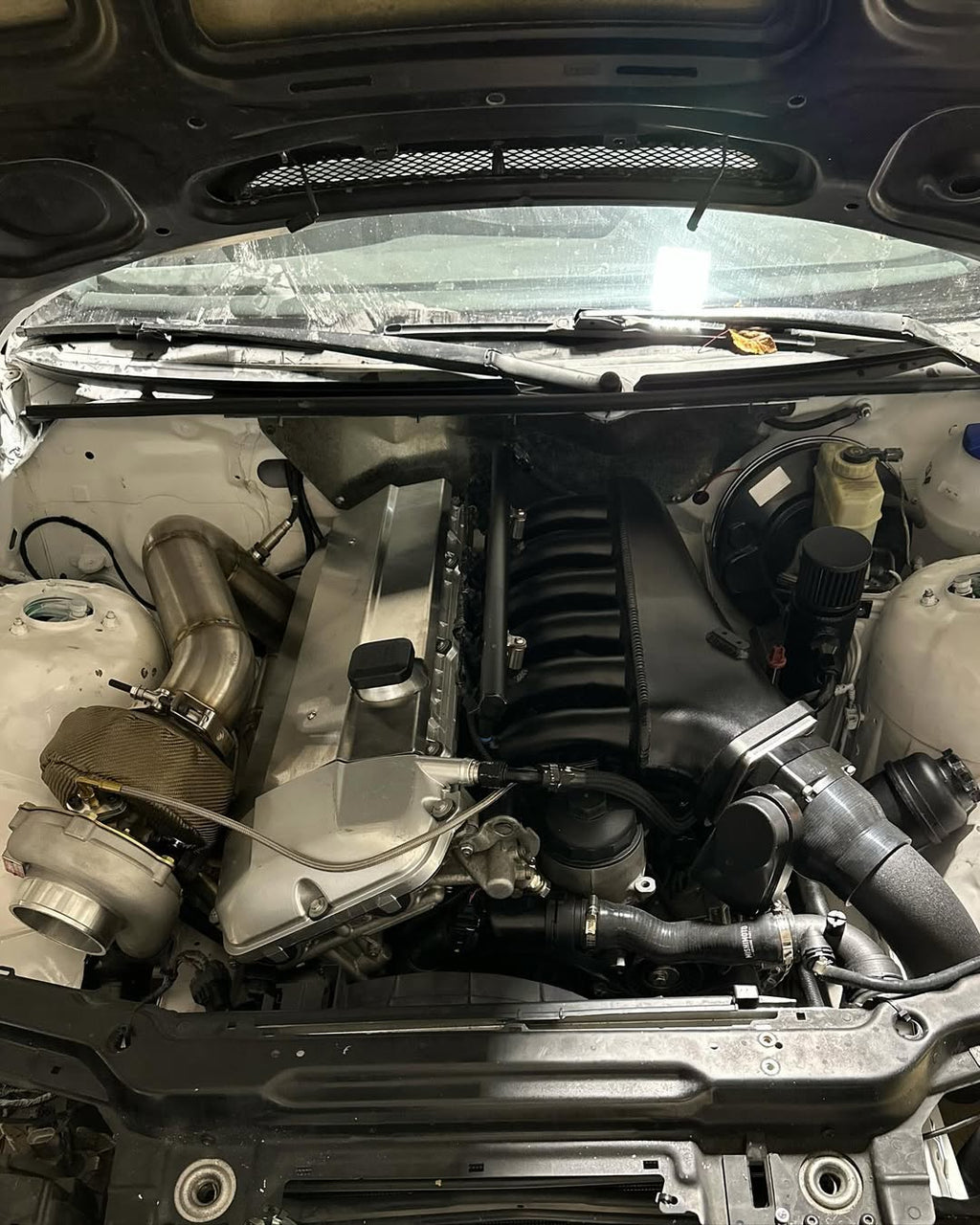 BMW E46 Top Mount Turbo Kit – Complete 600HP M54 Turbo System | One Touch Motorsports