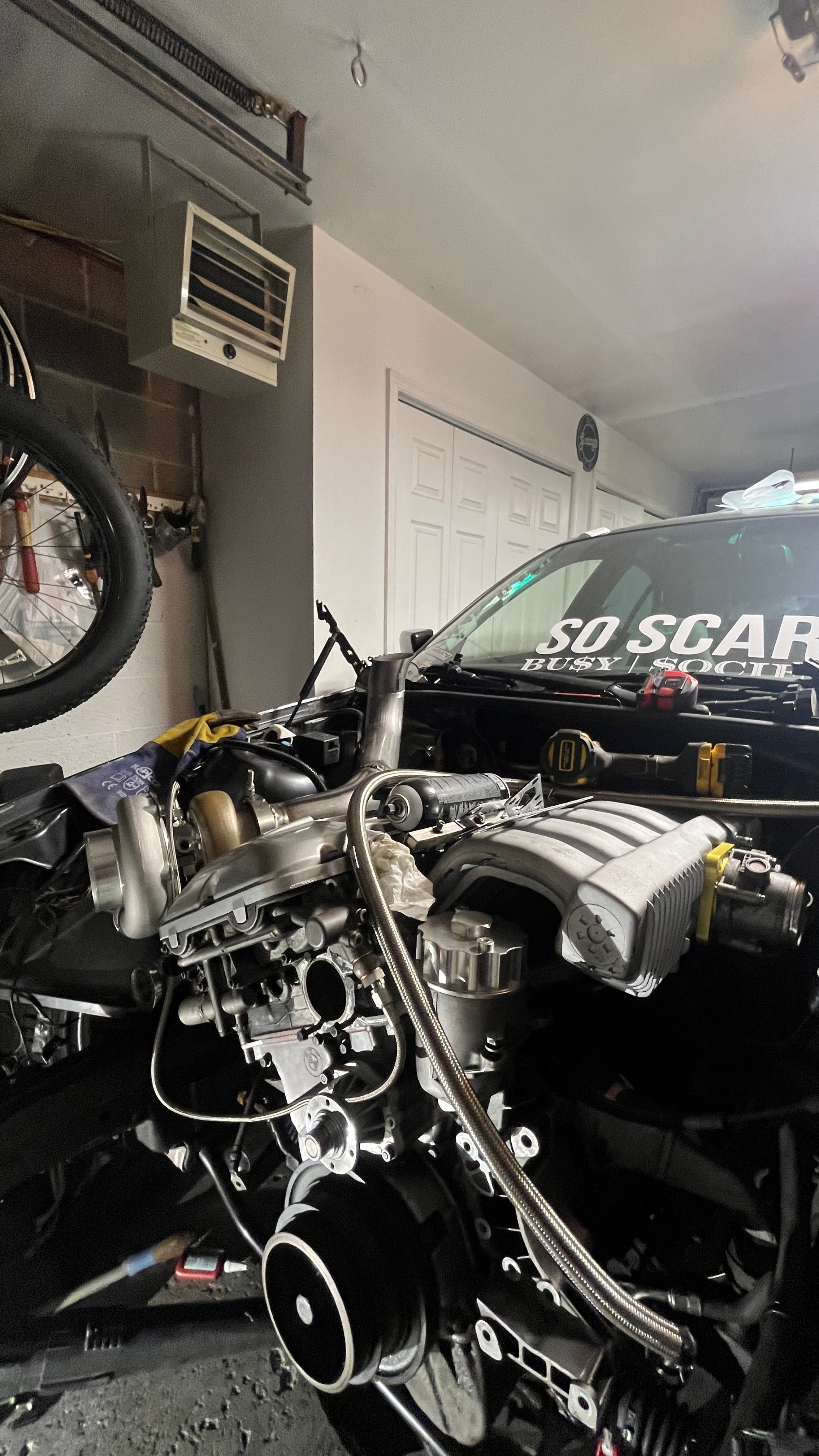BMW performance swap kit detailed parts layout