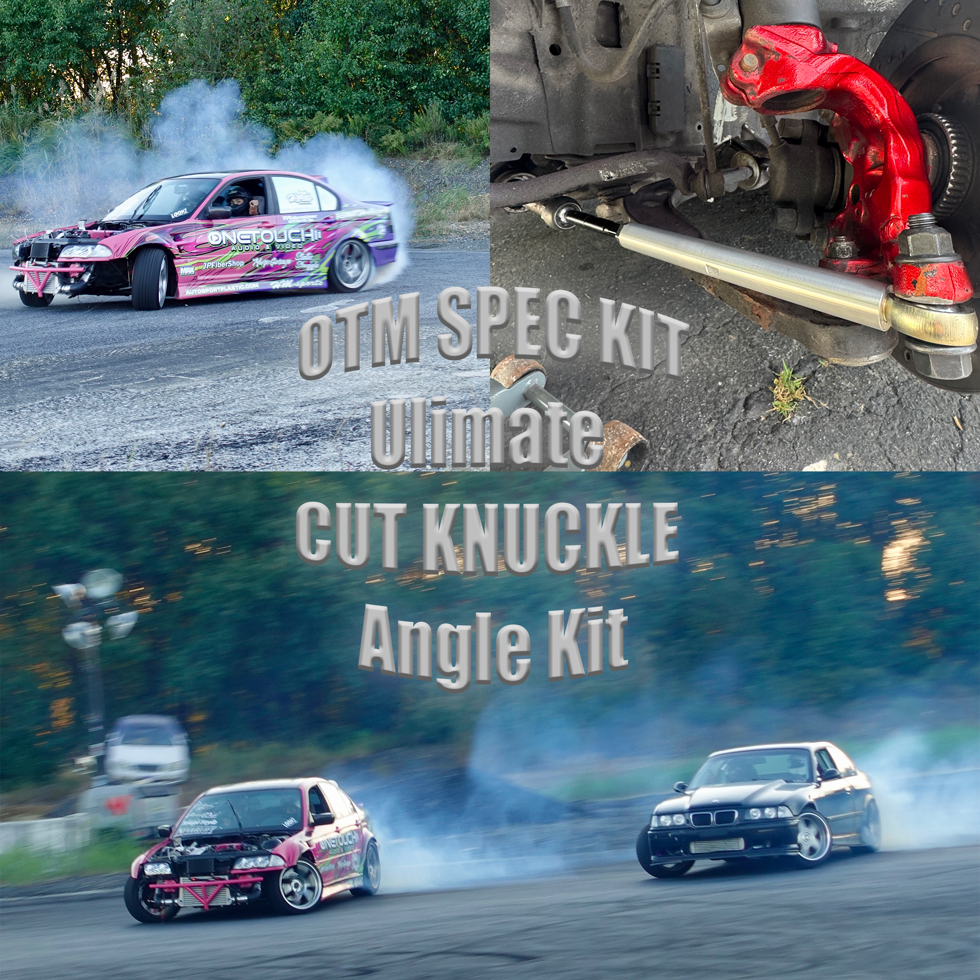 BMW E46 Angle Kit — Ultimate Drift Angle (OTM | Murp Garage x FPR)